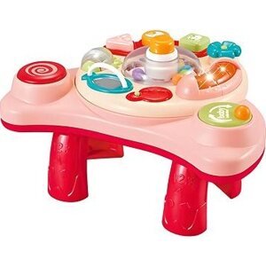 Aga4Kids Dětský interaktivní stoleček růžový
