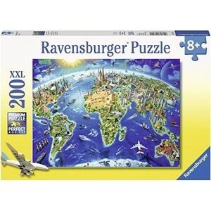 Ravensburger 127221 Veľká mapa sveta