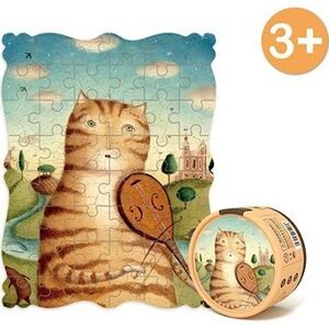 Mideer puzzle – Portrét mačky s husľami
