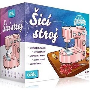 Šijací stroj – ružový