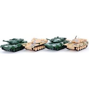 Tank kovový na batérie 1 ks