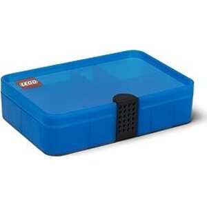 LEGO Úložný box s přihrádkami - modrá