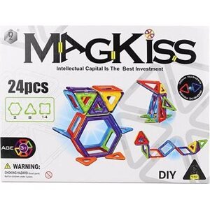 Lamps Magnetická stavebnica 24 ks