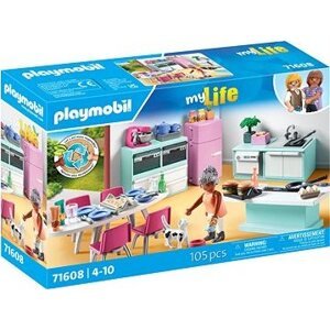 Playmobil 71608 Kuchyňa s jedálenským kútom