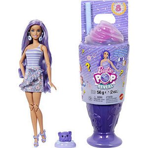 Barbie Pop Reveal Barbie odmeny fialová