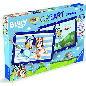 Ravensburger 255733 CreArt Bluey: Psie radovánky