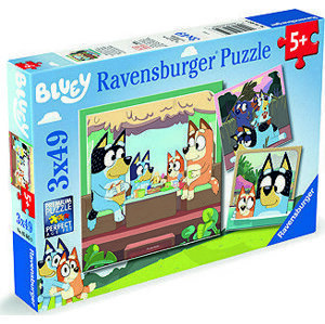 Ravensburger 056859 Bluey 3× 49 dielikov