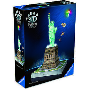 Ravensburger 120080275 Iconics: Socha slobody (Nočná edícia)