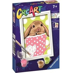Ravensburger 202065 CreArt Roztomilý králik v hrnčeku