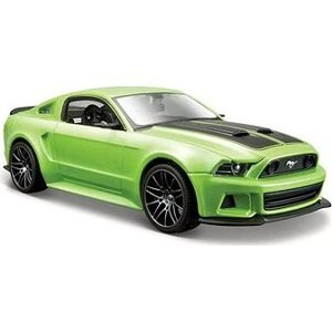 Maisto 2014 Ford Mustang Street Racer matné zelené 1 : 24