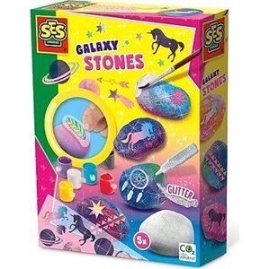 Ses Galaxy maľovanie kamienkov