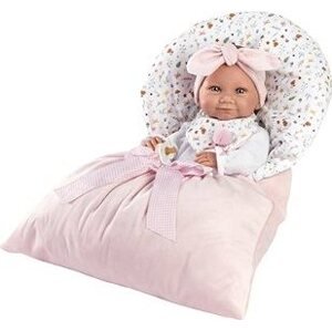 Llorens 73901 New Born dievčatko – reálna bábika s celovinylovým telom – 40 cm