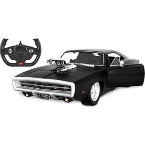 Jamara Dodge Charger R/T 1970 1:16, čierne, 2,4 GHz