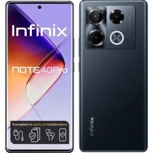Infinix Note 40 PRO 12 GB/256 GB Obsidian Black