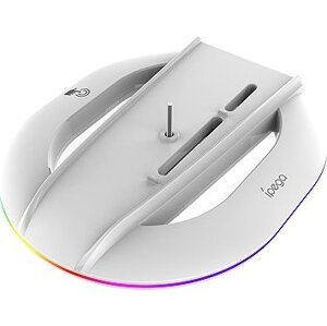 iPega P5S035SA Vertikálny Stojan s RGB pre PS5 Slim/PS5 Pro White