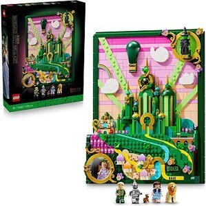 LEGO® Wicked 75685 Nástenné umenie: Emerald City