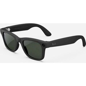 Meta RAY-BAN Meta Wayfarer Glasses – Matte Black, Polarized Gradient Graphite