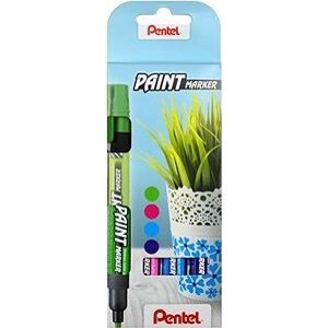 PENTEL MMP20-4COL Paint Marker, žiarivé farby – súprava 4 ks