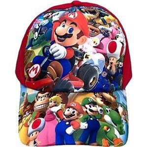Super Mario s potlačou – detská šiltovka veľkosť M/L