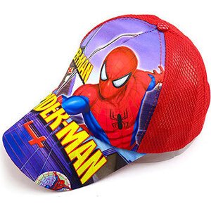 Amazing Spiderman s potlačou – detská šiltovka veľ. M/L