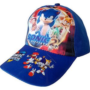 Ježko Sonic s potlačou – detská šiltovka veľ. M/L