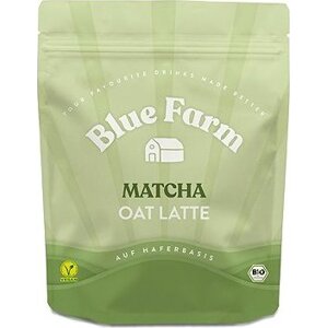 Blue Farm Ovsené matcha latte BIO 300 g