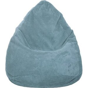 TopKing Sedací vak menčester Lincoln, svetlomodrý, 125 cm