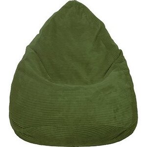 TopKing Sedací vak menčester Lincoln, tmavozelený, 125 cm