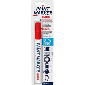 ALTECO Paint Marker červený popisovač