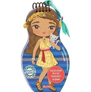 Ella & Max Obliekame grécke bábiky Elena – Maľovánky